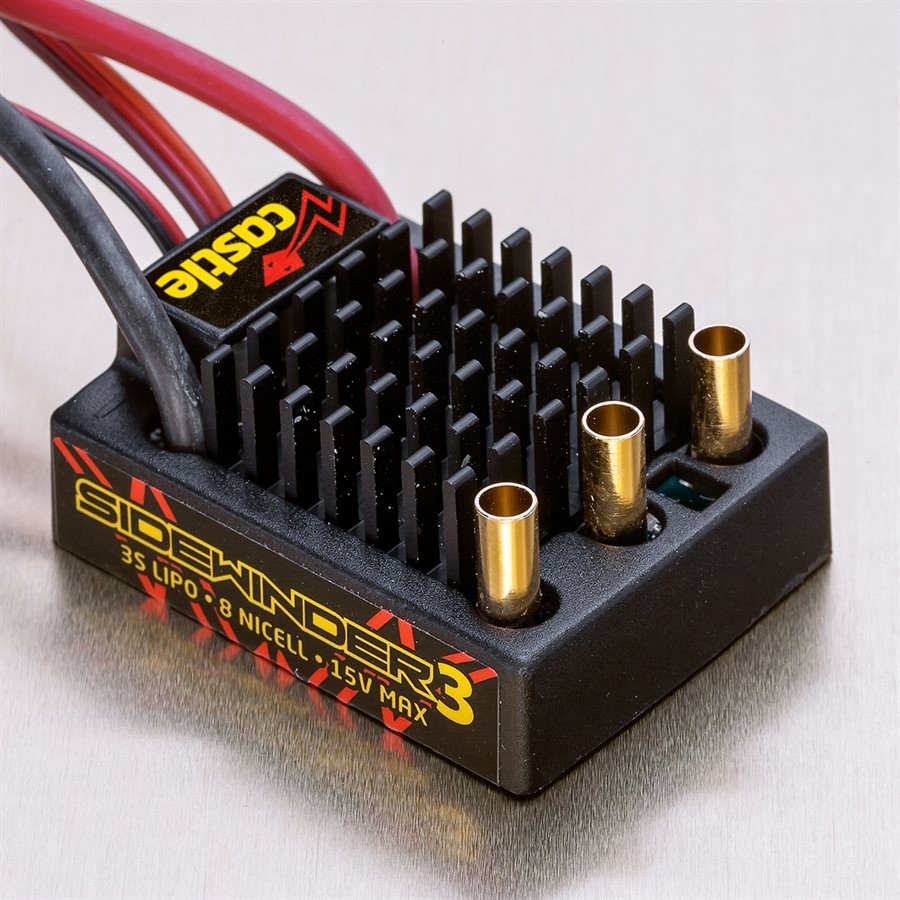 NEW Castle Creations SV3 Waterproof 12v ESC with 1406-5700kV Sensored Brushless