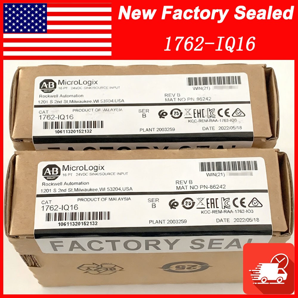 AB 1762-IQ16 FREE SHIP AB 1762IQ16 NEW IN BOX OS PLC