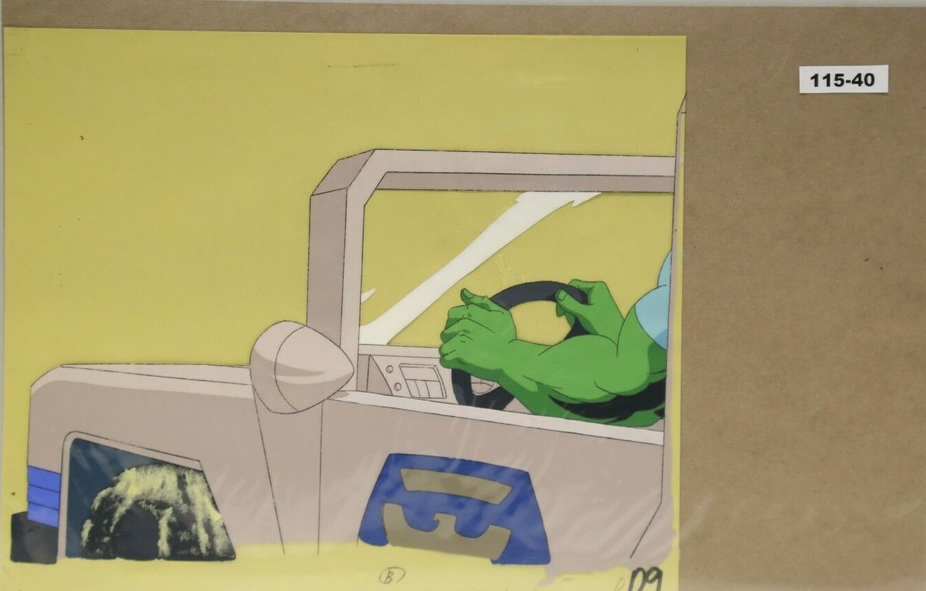 Savage Dragon Original Production Cel 115-40 - Used Condition