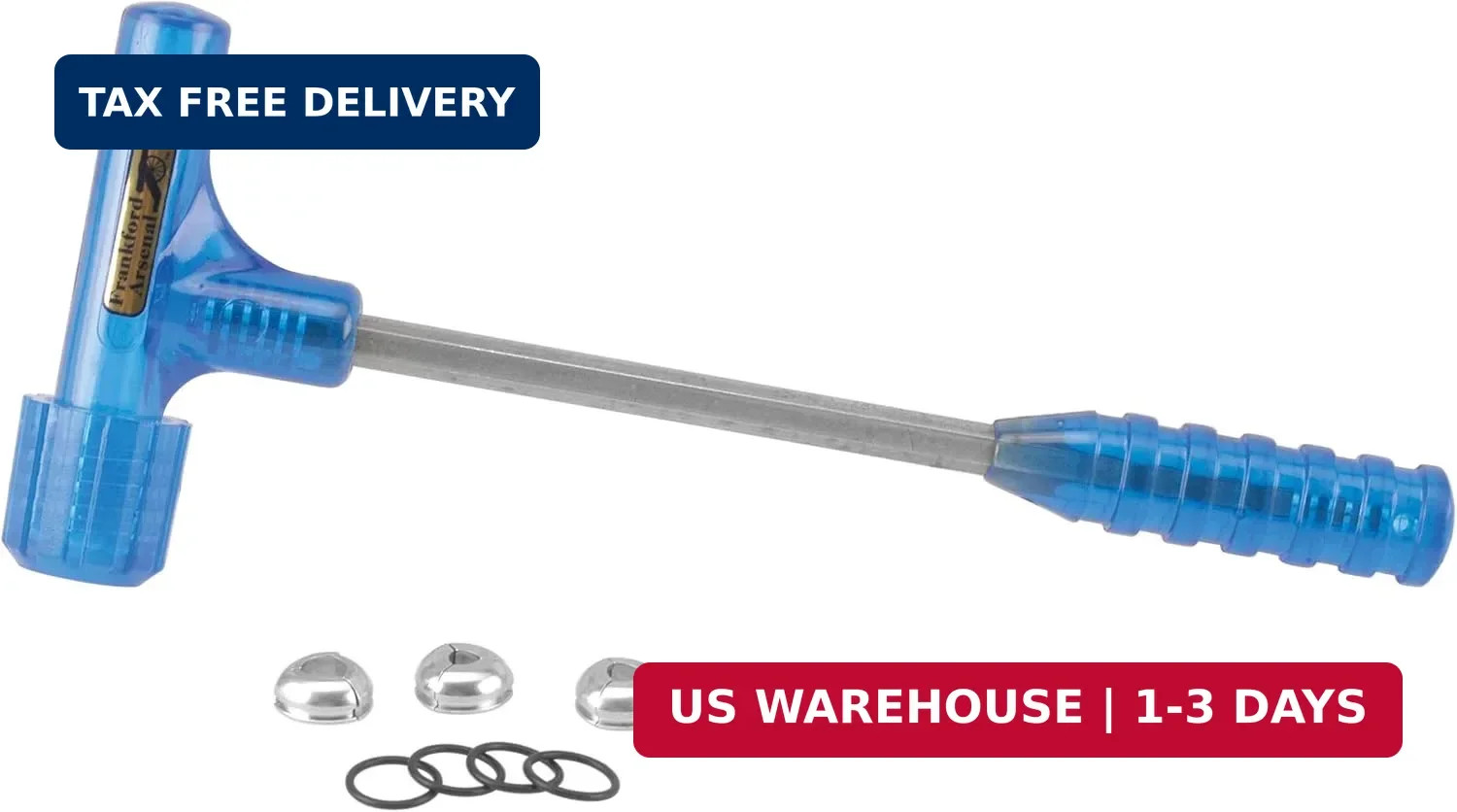 Frankford Arsenal Quick-N-EZ Impact Bullet Puller - Stuck Case Remover for Ammo