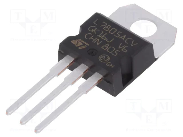 {5 pack} STMicroelectronics L7805ACV Linear Voltage Regulator 5.0V 1.0A Positive