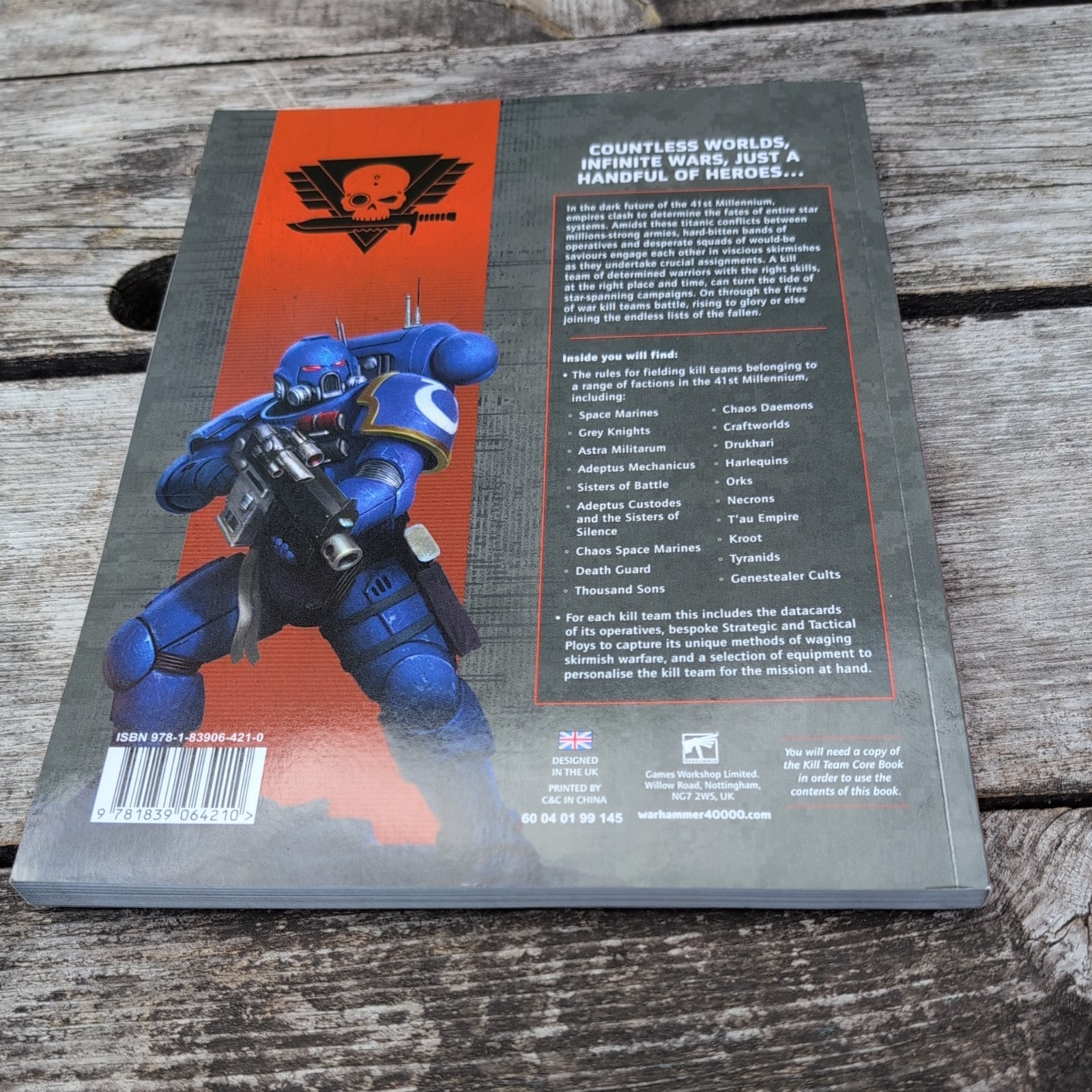 Warhammer 40k Kill Team Compendium Book