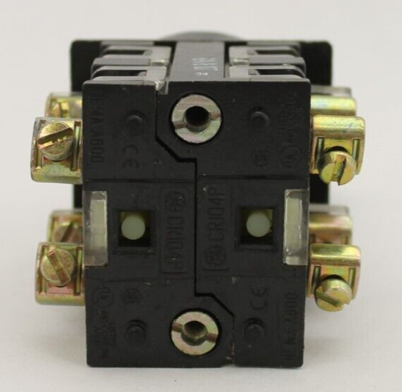 GE Selector Switch with Two CR104P Contact Blocks