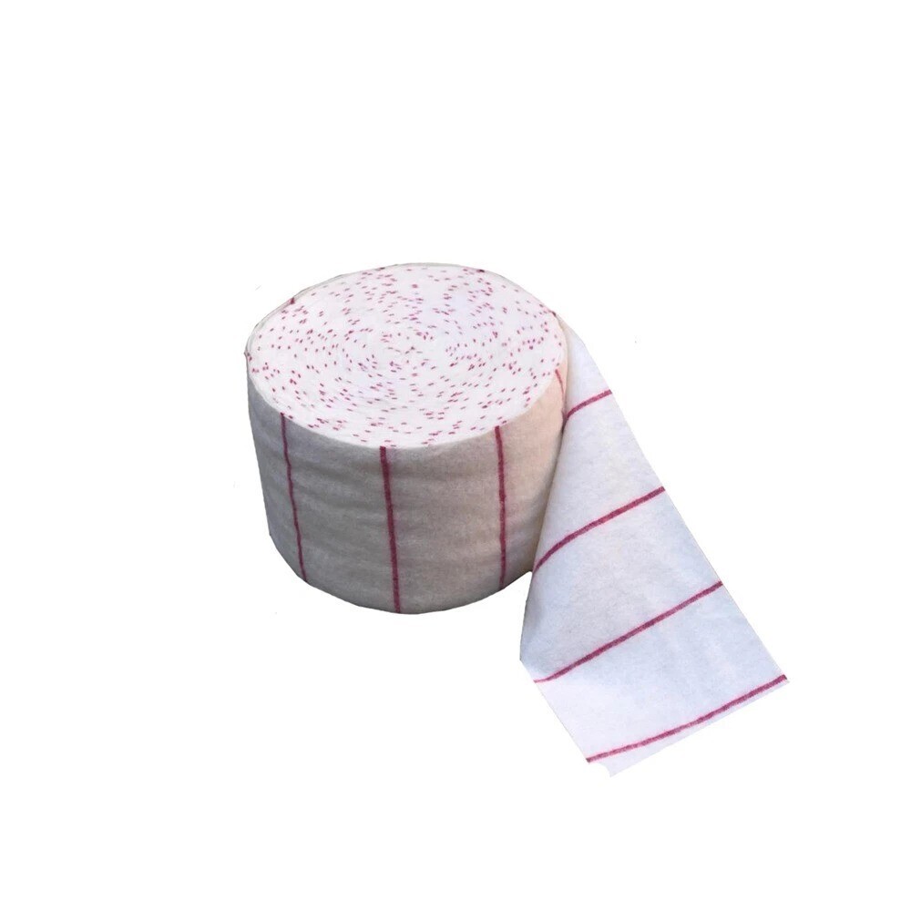 4X2" rolls - 5 yard long rolls of gun/rifle cleaning cloth patches