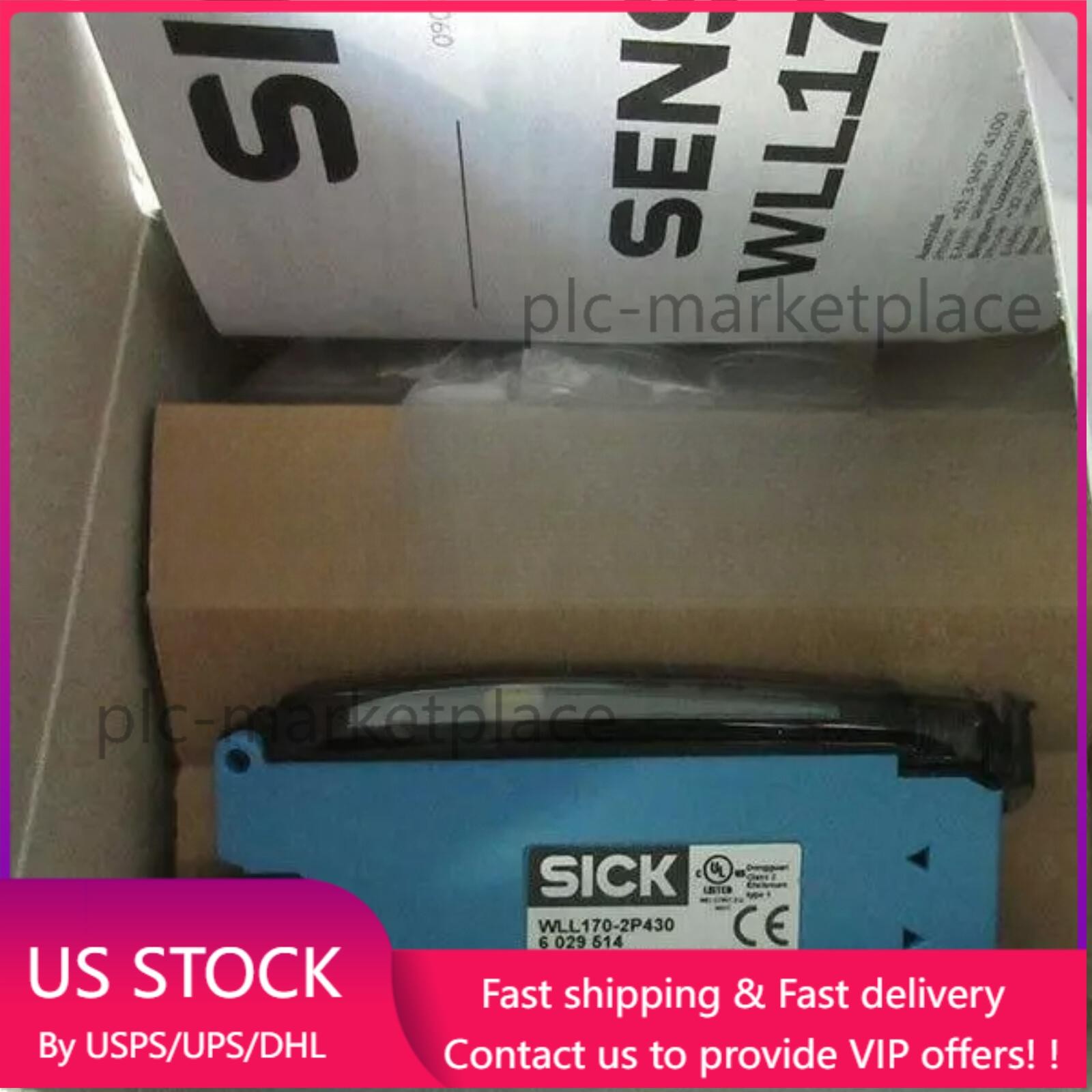 New SICK WLL170-2P430 6029514 WLL1702P430 Photoelectric Proximity Switch Sensor