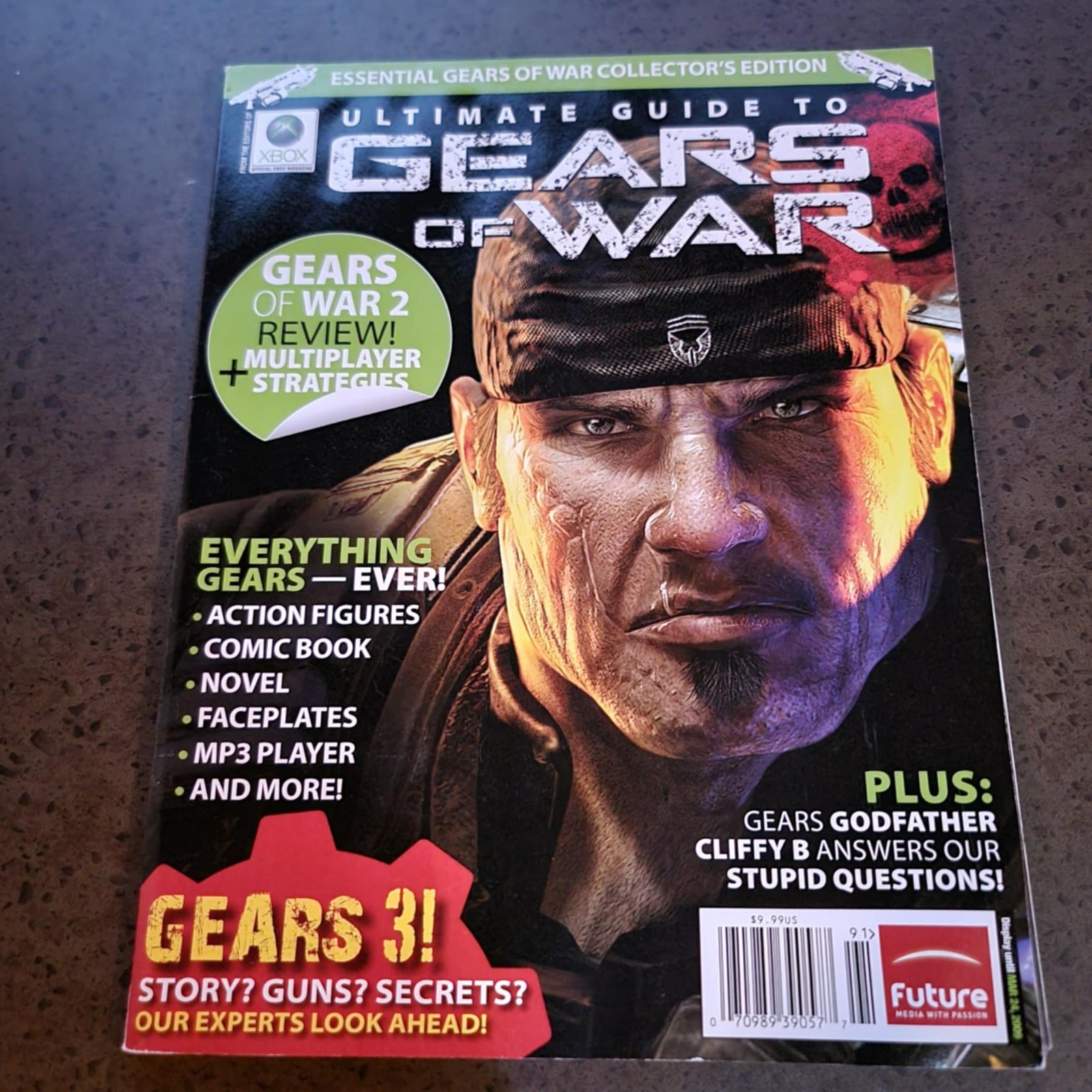 Ultimate Guide To Gears Of War Xbox Magazine Winter 2009 Collectors Edition