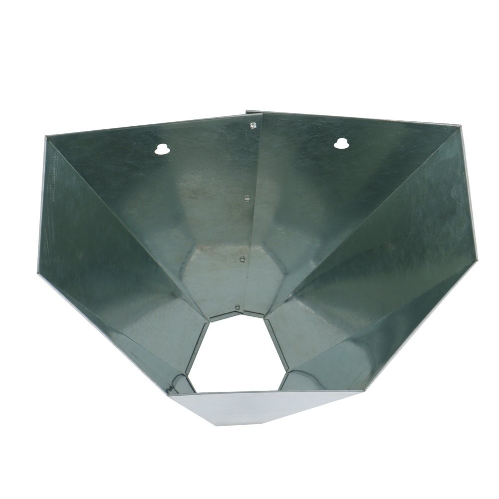 2 Pack For Chicken Birds Medium Poultry Restraining Flat Back Design Funnel Cone