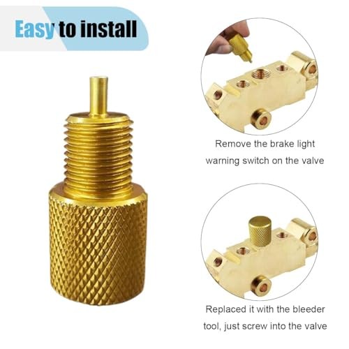 Brake Proportioning Valve Bleeder Tool, Proportioning Valve Brake Tool Gold