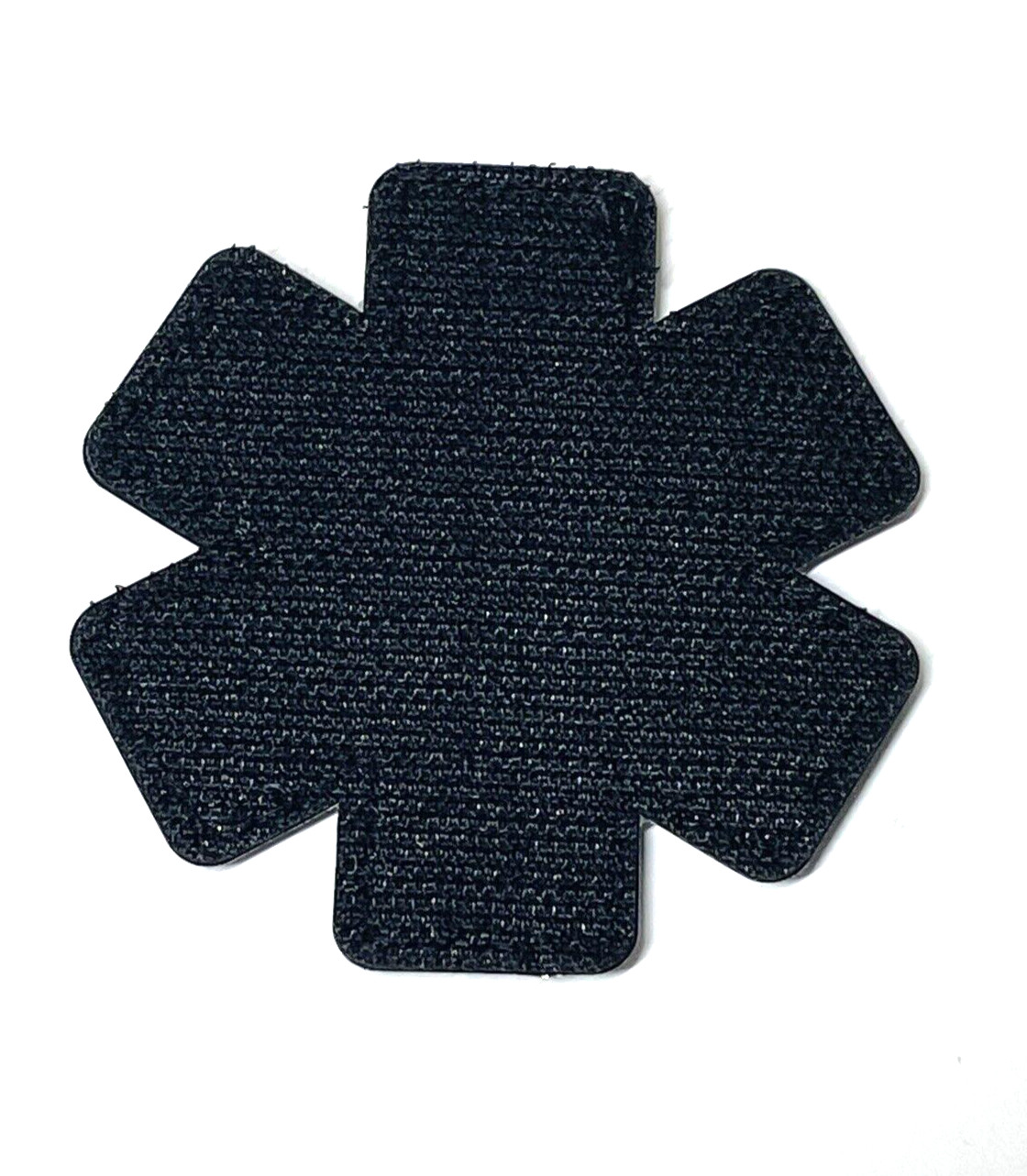 3D Skull Medic PVC Patch, Paramedic EMT Gray Black Patch, Hook and Loop