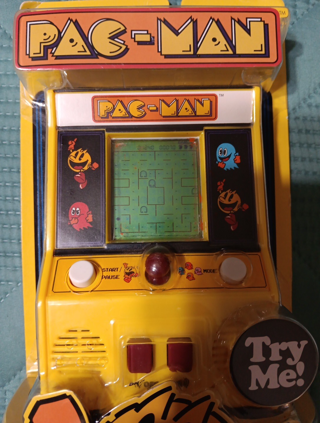 Pac Man Classic Arcade Gameplay Mini Game Unopened Handheld Works
