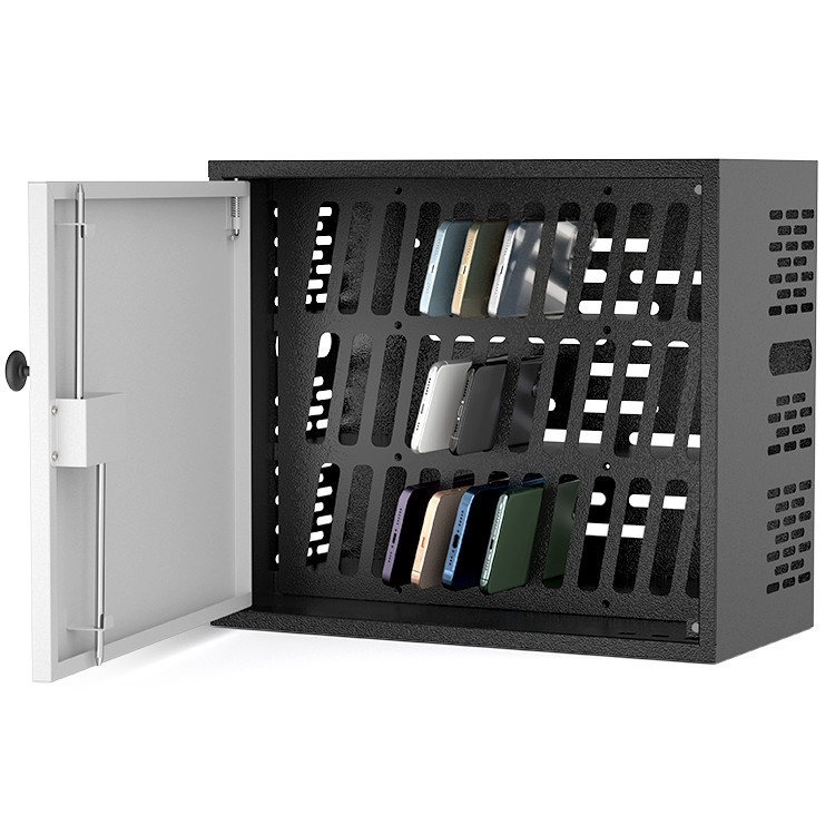 36 Slots Steel Cell Phone Locker for Classroom, Phone Locking Storage Cabinet