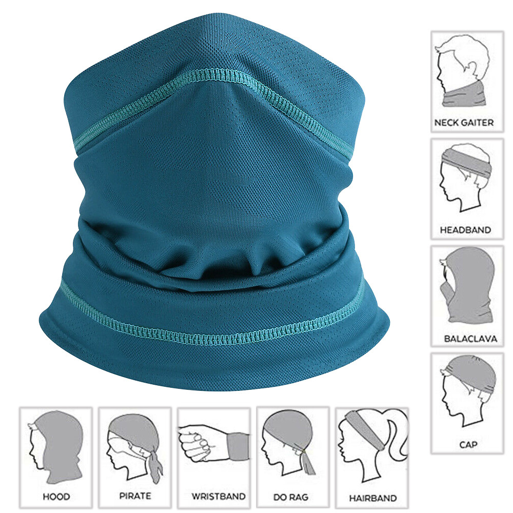 Summer UV Protection Neck Gaiter Balaclava Cycling Fishing Face Mask Scarf USA