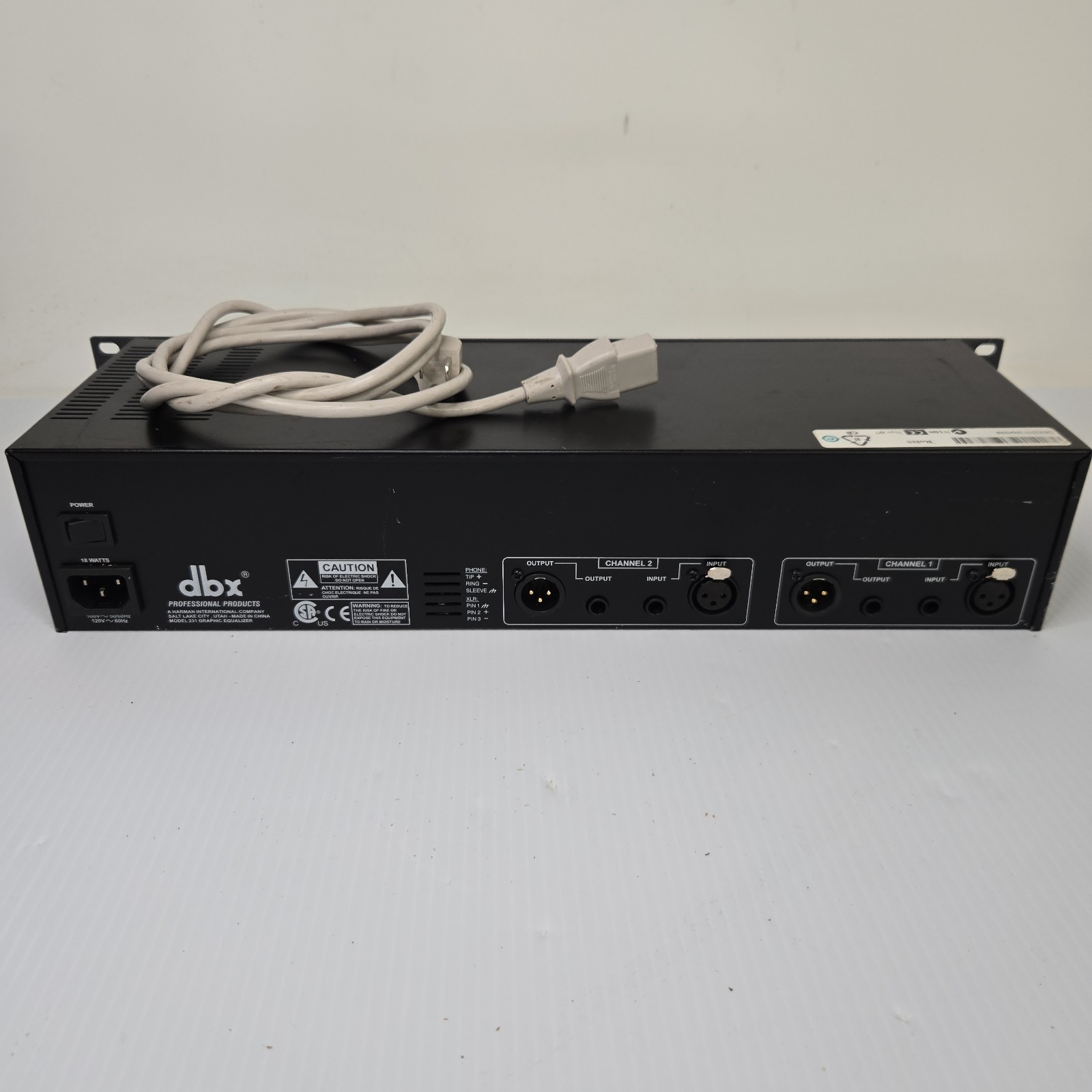 DBX 231 Graphic Equalizer
