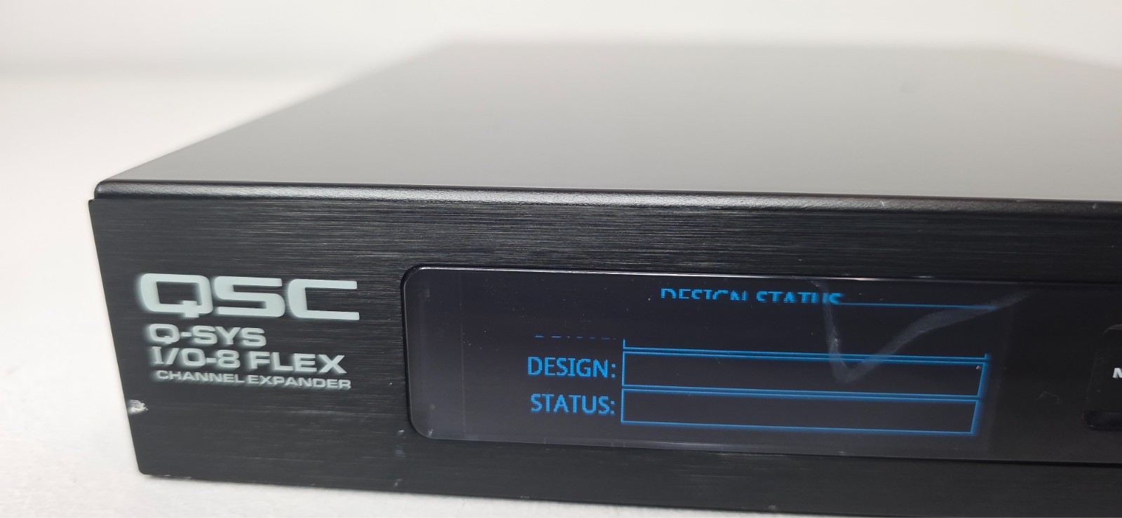 QSC Q-SYS I/O-8 FLEX PoE+ Network Channel Expander Grade "B"