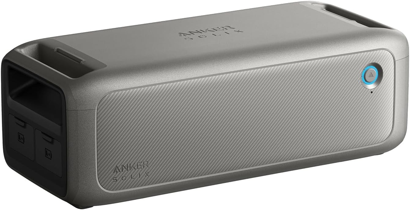 Anker SOLIX F3000 Black Outdoor Emergencies 3072Wh LiFePO4 Expansion Battery