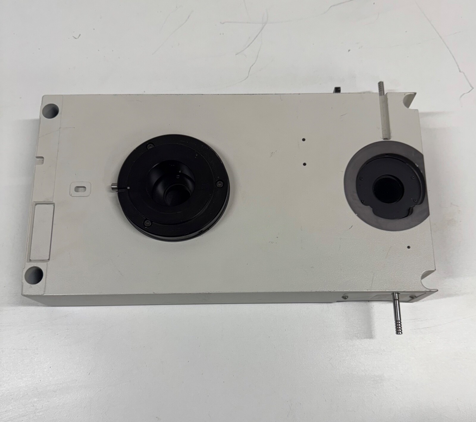 Nikon Microscope Eclipse E800 Beam Splitter Module Analyzer FM Cube