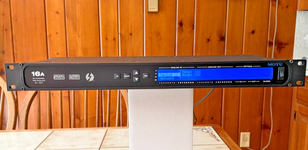 MOTU 16A 32x32 USB/Thunderbolt Audio Interface - Excellent Condition