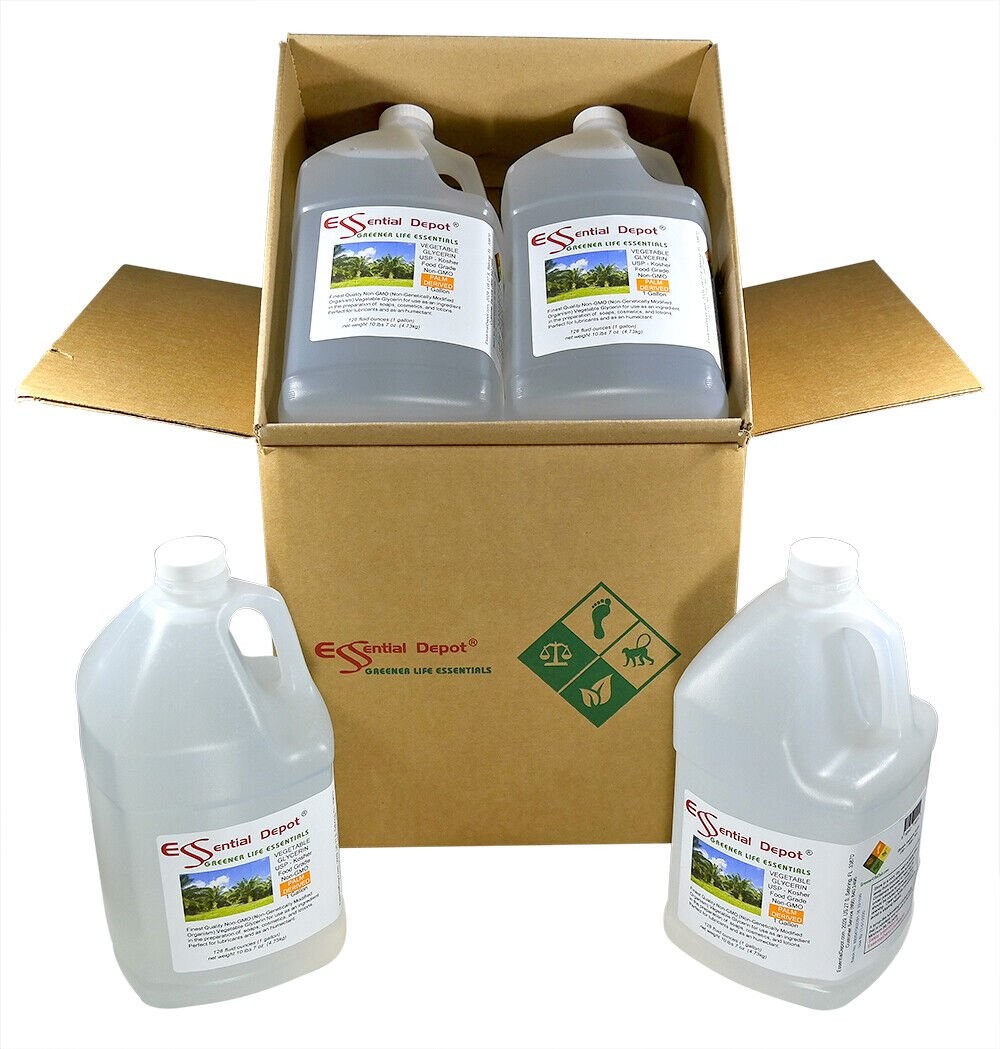 glyCUBE - 4 gallons PALM DERIVED Vegetable Glycerin