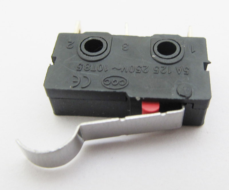 10pcs MINI Micro "R"  Hooked Lever Switch Open/Close 5A