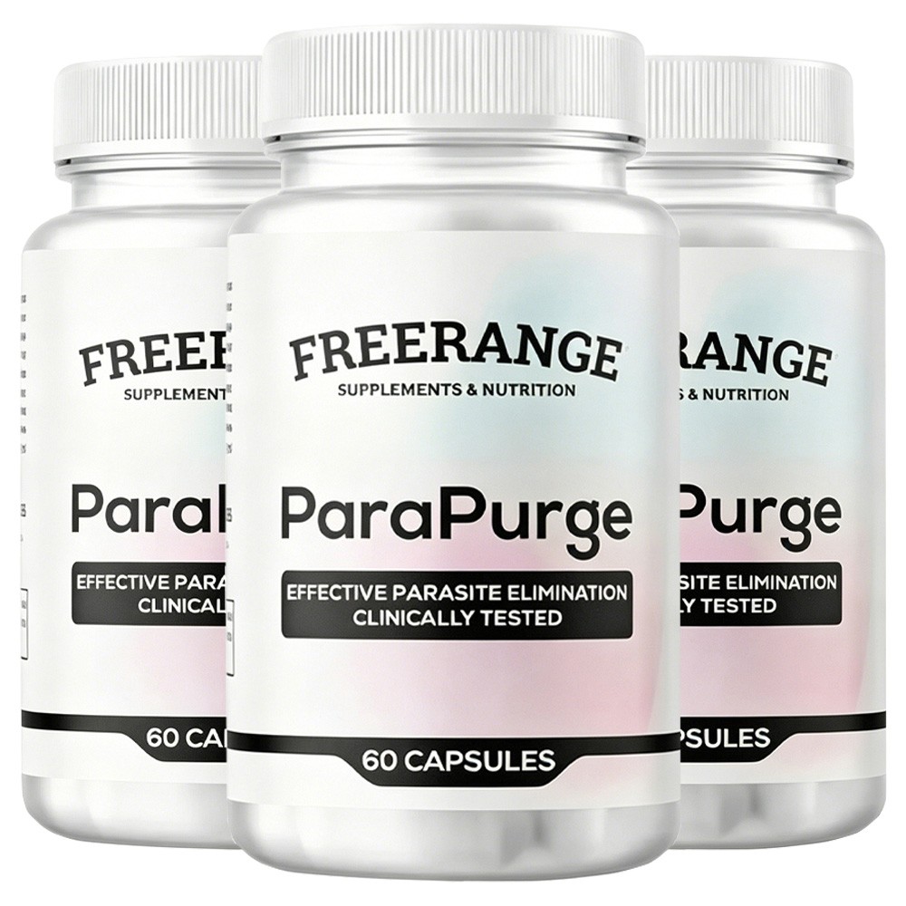 1-3 pack FreeRange ParaPurge Advanced Parasite Cleanser 60 Capsules