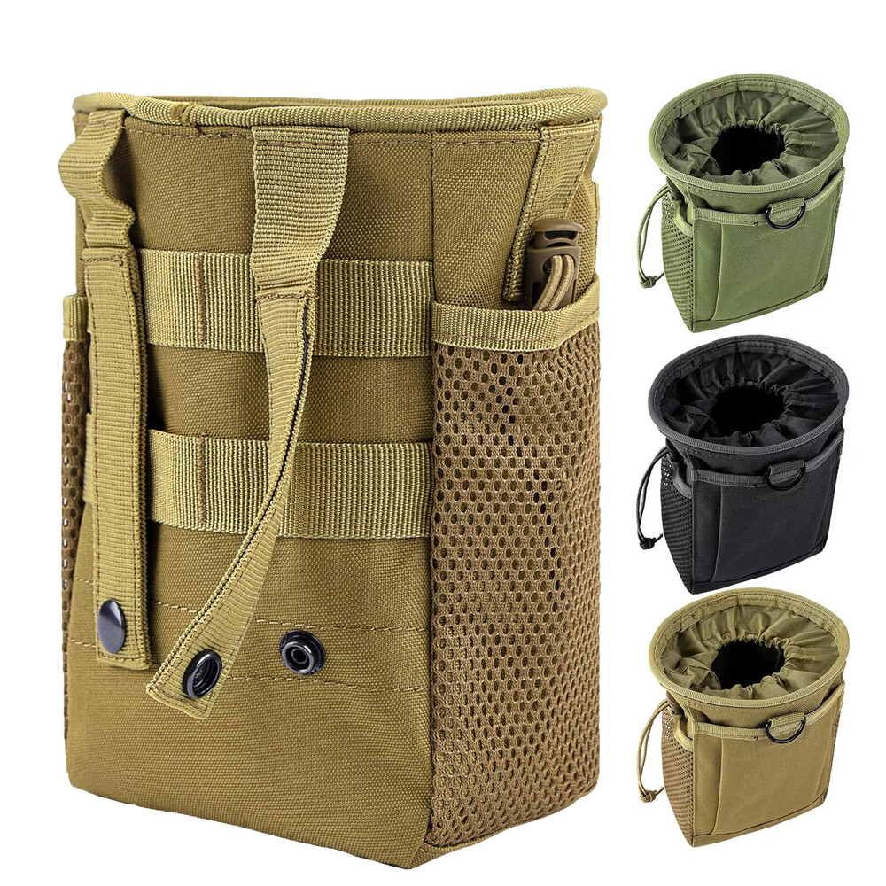 Dump Pouch Tactical Belt Molle Mag Pouch Utility Magazine Tool Waist Storage Bag