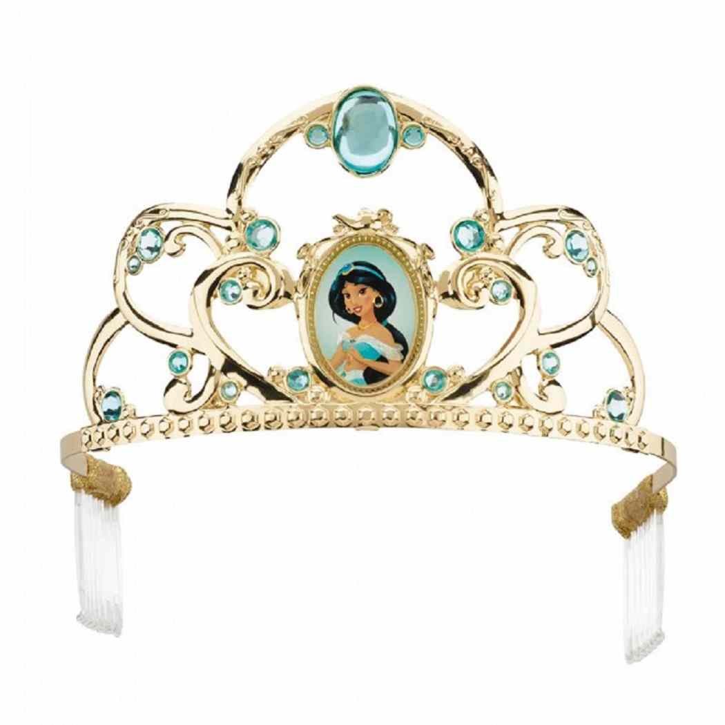 Jasmine Tiara Disney Princess Aladdin Fancy Dress Halloween Costume Accessory