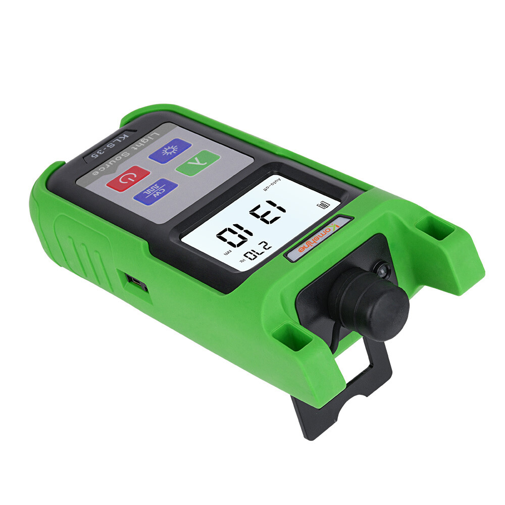 Komshine FTTH Fiber Cable Tester Optic Power Meter KPM-35 & KLS-35 Light source