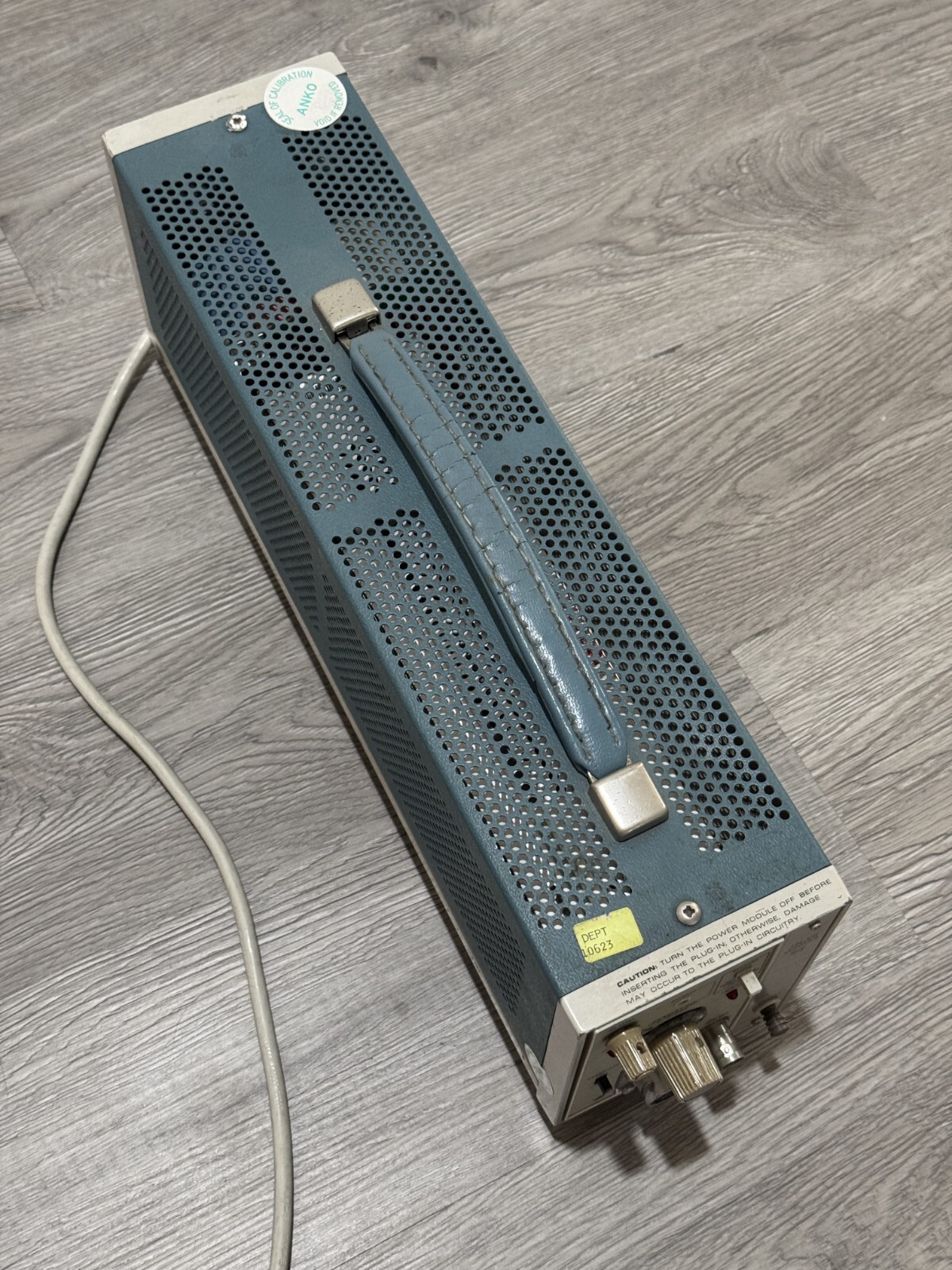 Tektronix TM501 Power Module Mainframe w/AM503 Current Probe Amplifier