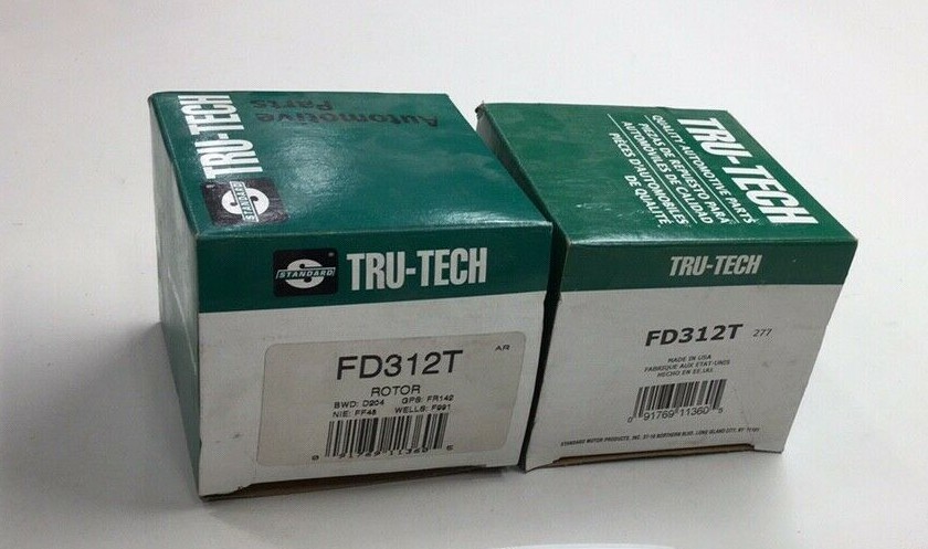 Standard Tru-Tech FD312T Distributor Rotor (Pack of 2)