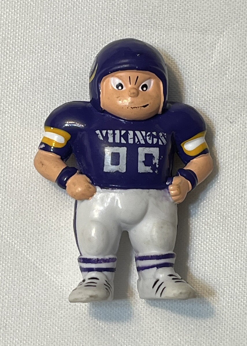 Vintage 1987 NFL Lil’ SPORTS BRATS Minnesota Vikings PVC Football Figure Toy
