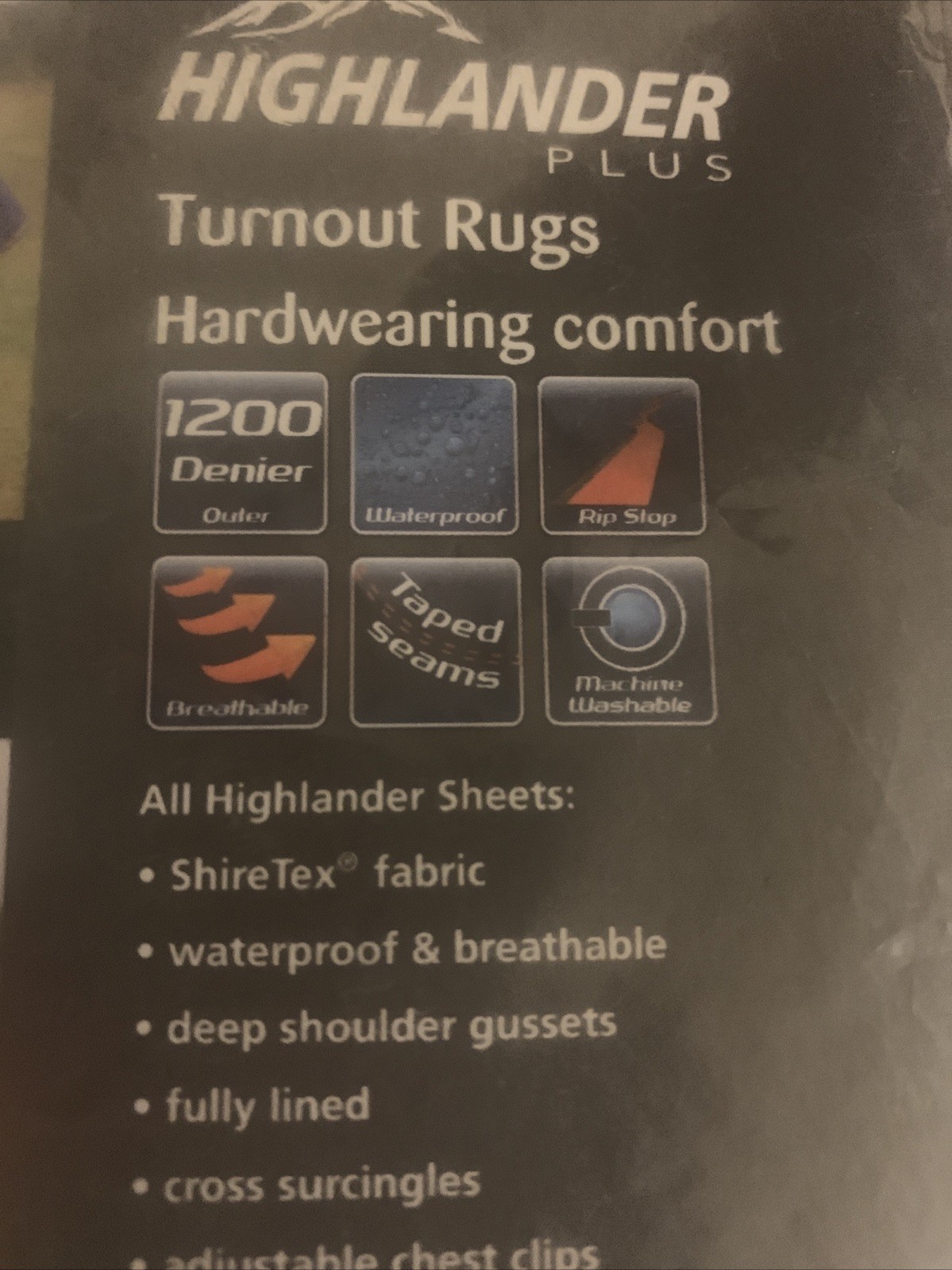 Shires Highlander Plus Turnout Neck Cover Sz Small