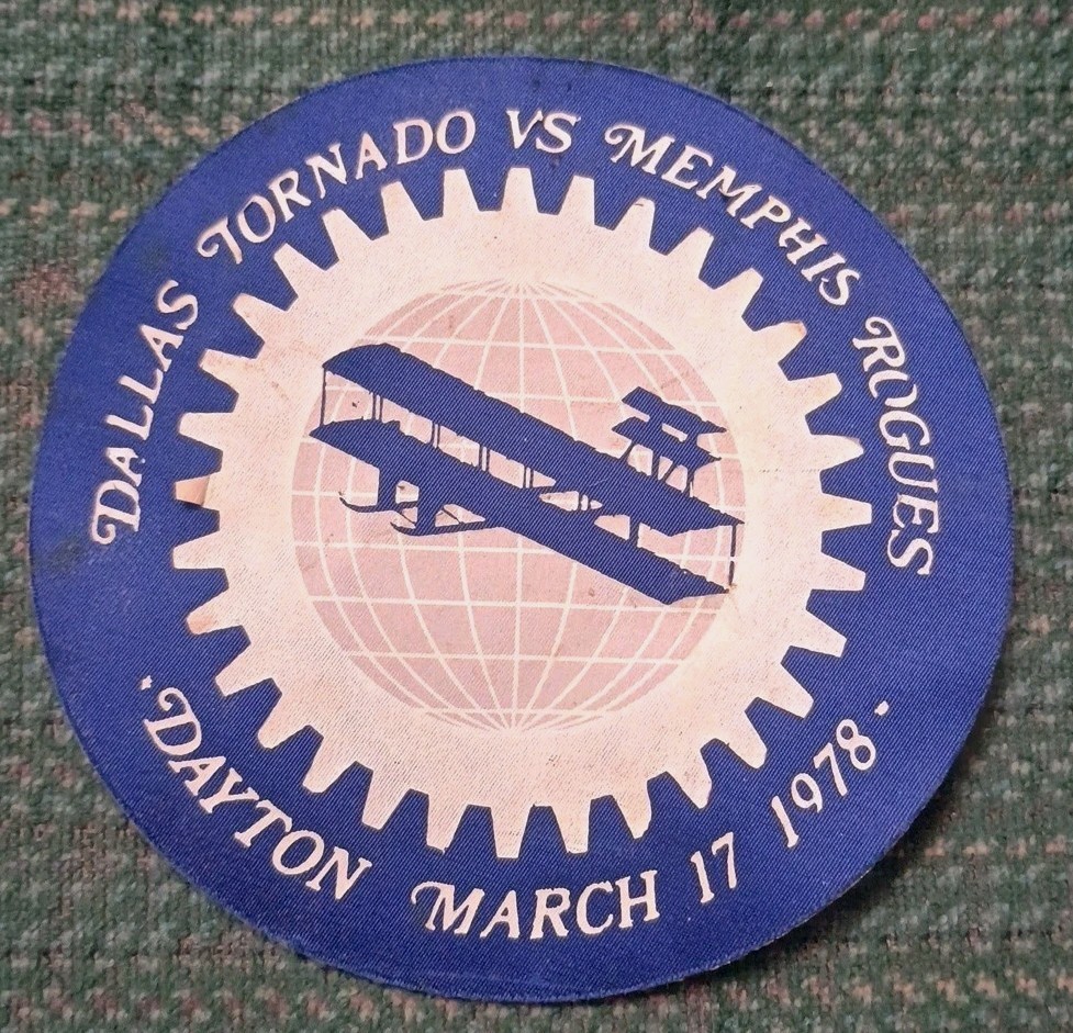 Vintage 1978 Nylon Soccer Match Patch