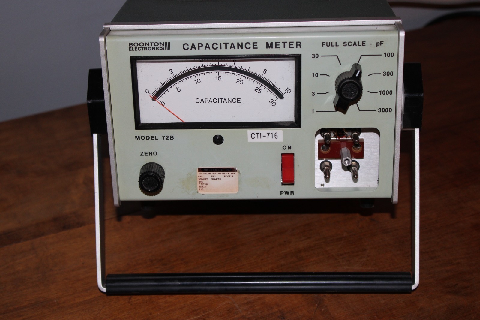 Boonton Capacitance Model 72B