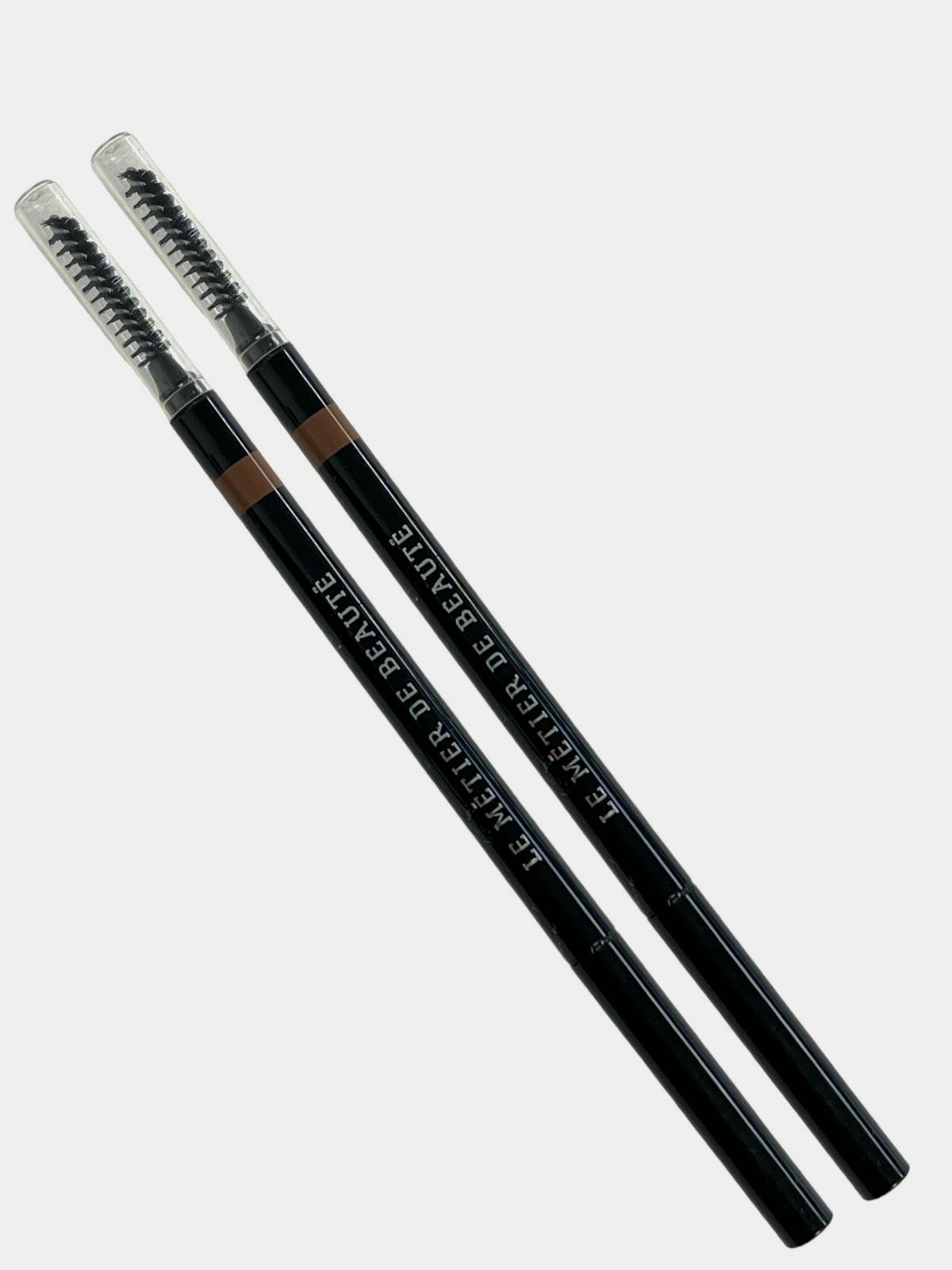 $72 Le Metier De Beaute Precision Brow Micro Pencil Brush | Amber - 2 Pack