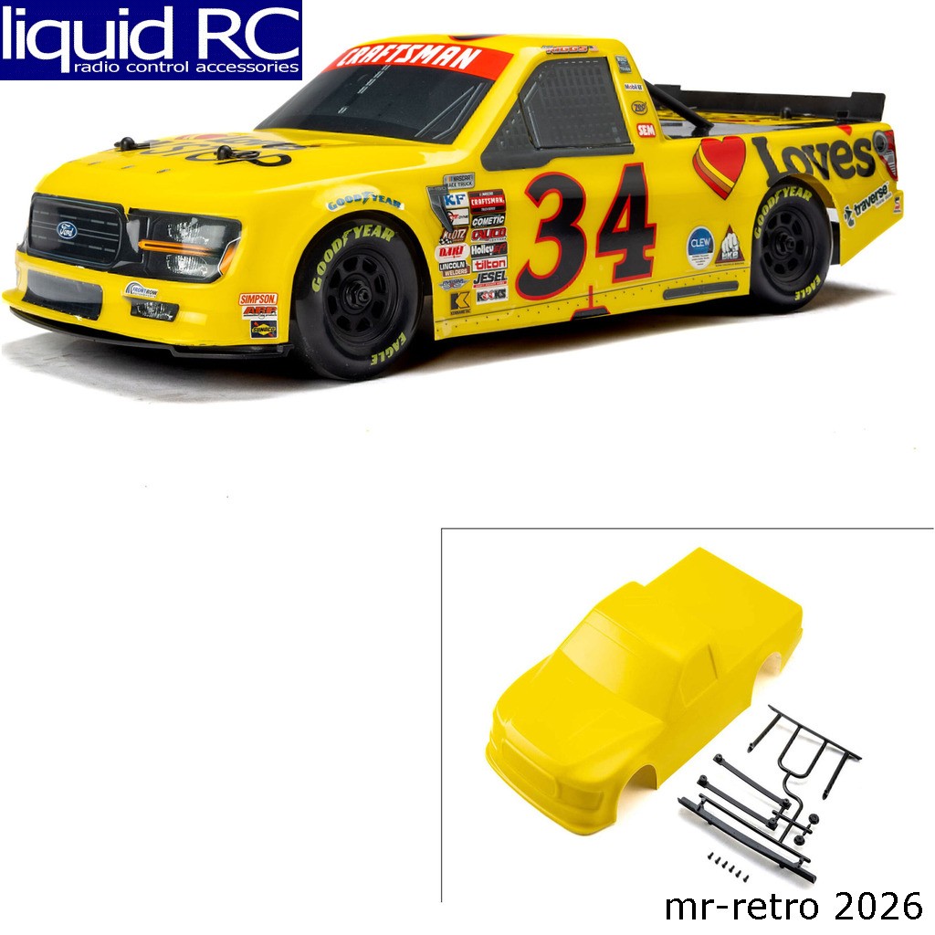 Pro-Line 365420 Limited Edition Pre-Painted/Pre-Cut Layne Riggs #34 Love s Body
