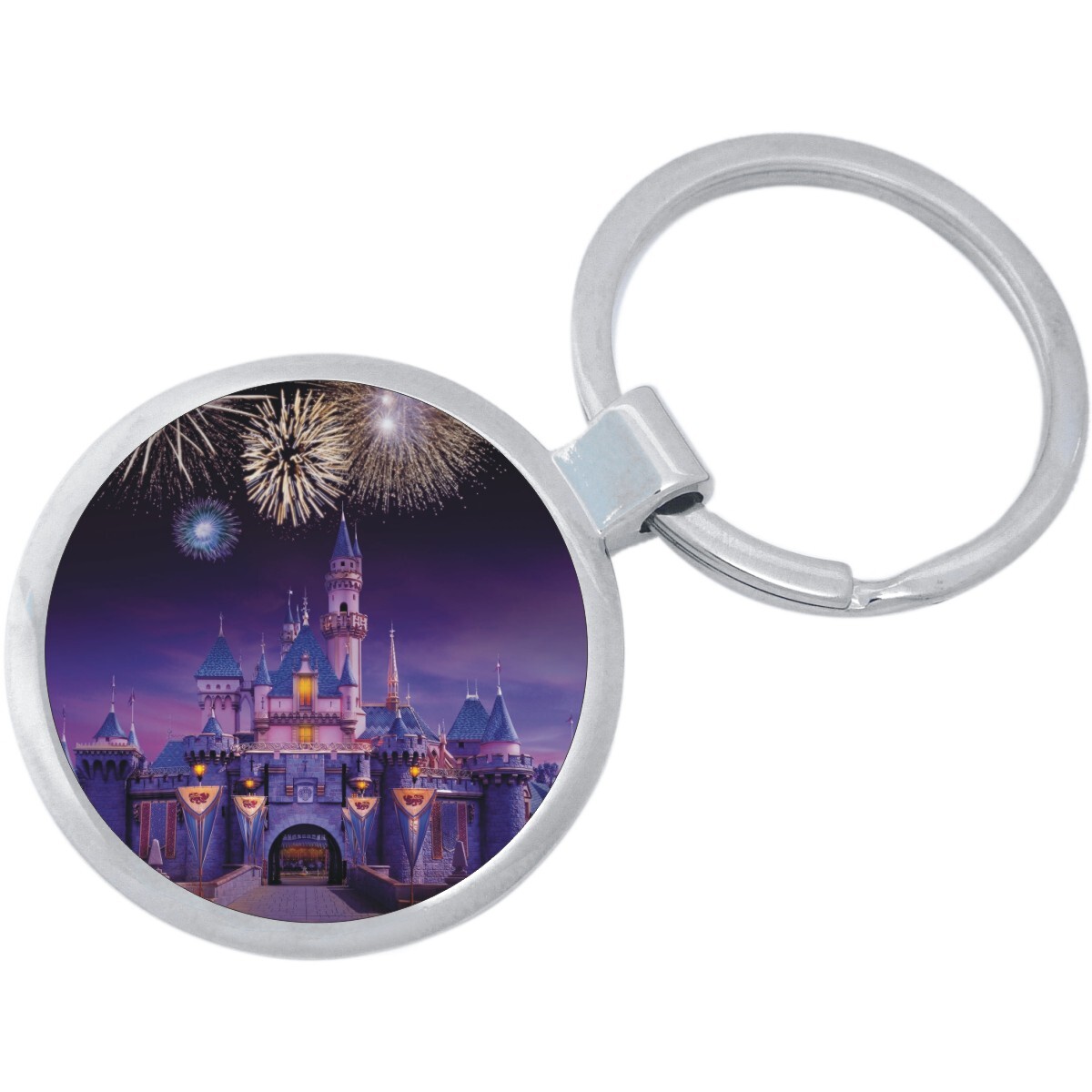 Castle Fireworks Magic Keychain - Includes 1.25 Inch Loop for Keys or Backpack