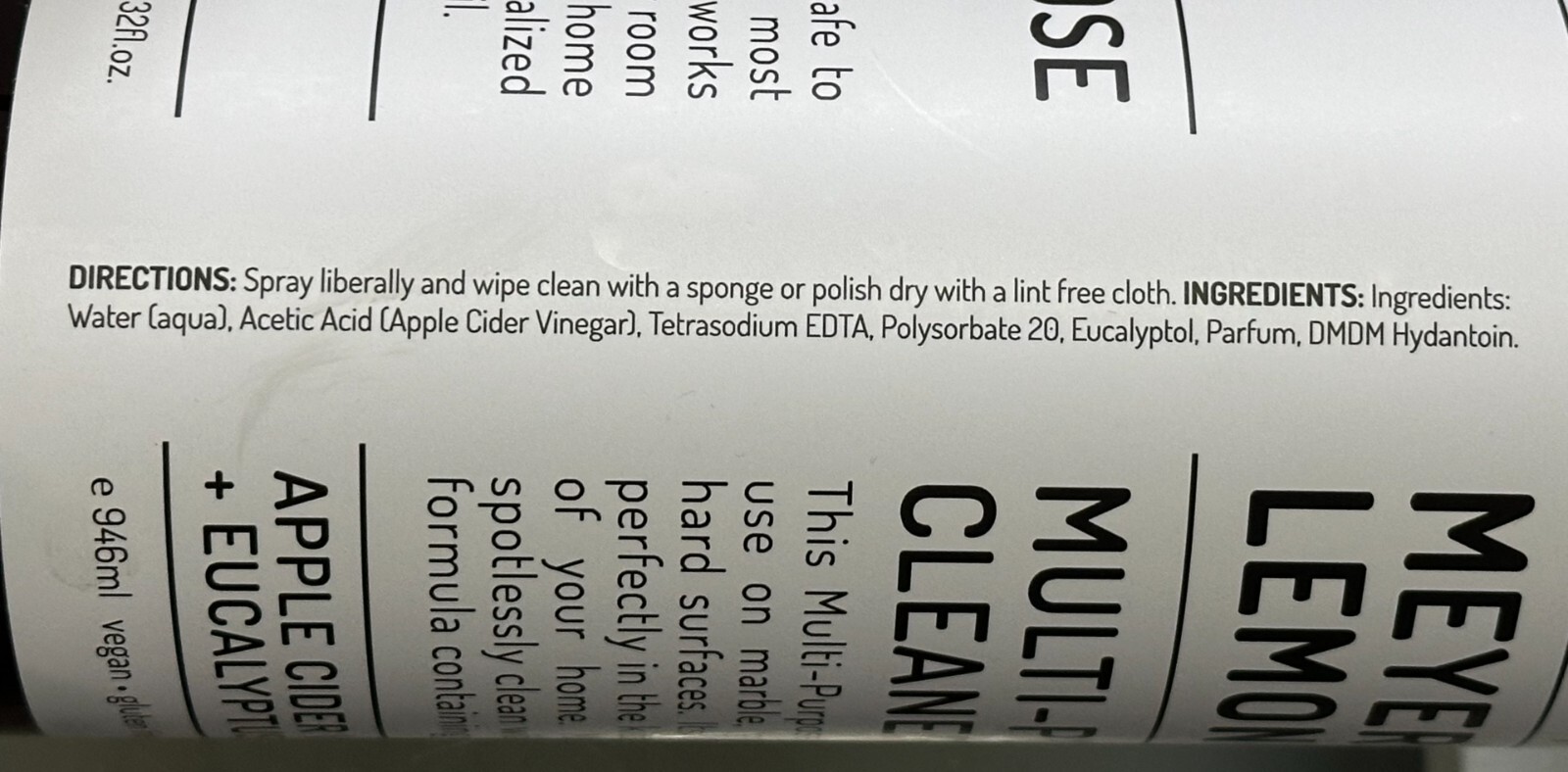 (2-Pack) CLEAN + SIMPLE ~ MEYER LEMON Kitchen Refresher Cleaner Odor Deodorizer