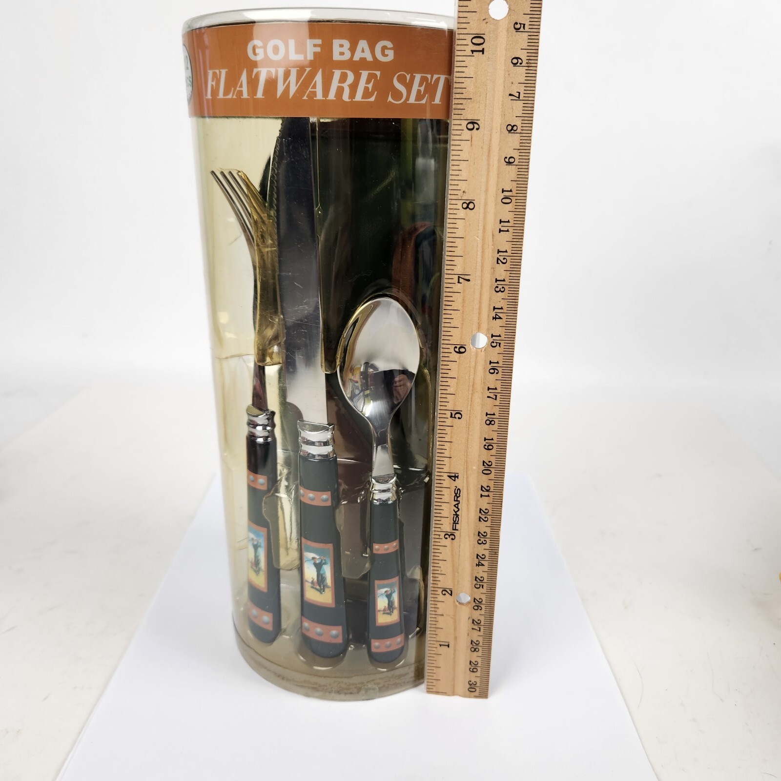 Sport Chef Golf Bag 12 Piece Flatware Set Green