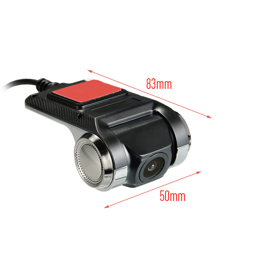 HD Car Driving Recorder DVR Camera Loop Recording ADAS G-sensor Motion Detection