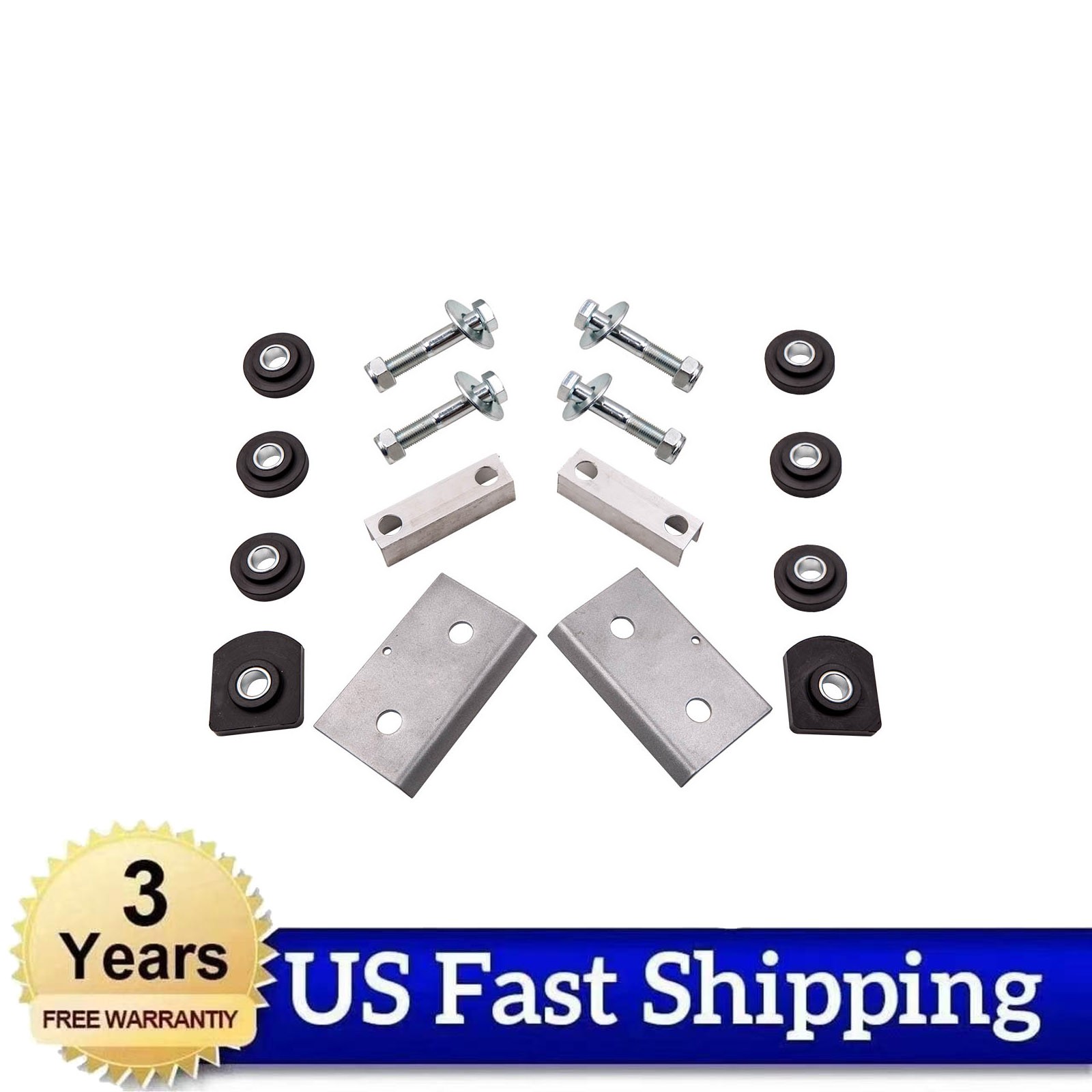 Engine Hood Hinge Pivot Bolt Bushing Kit For Peterbilt 379 13-04154 13-04164