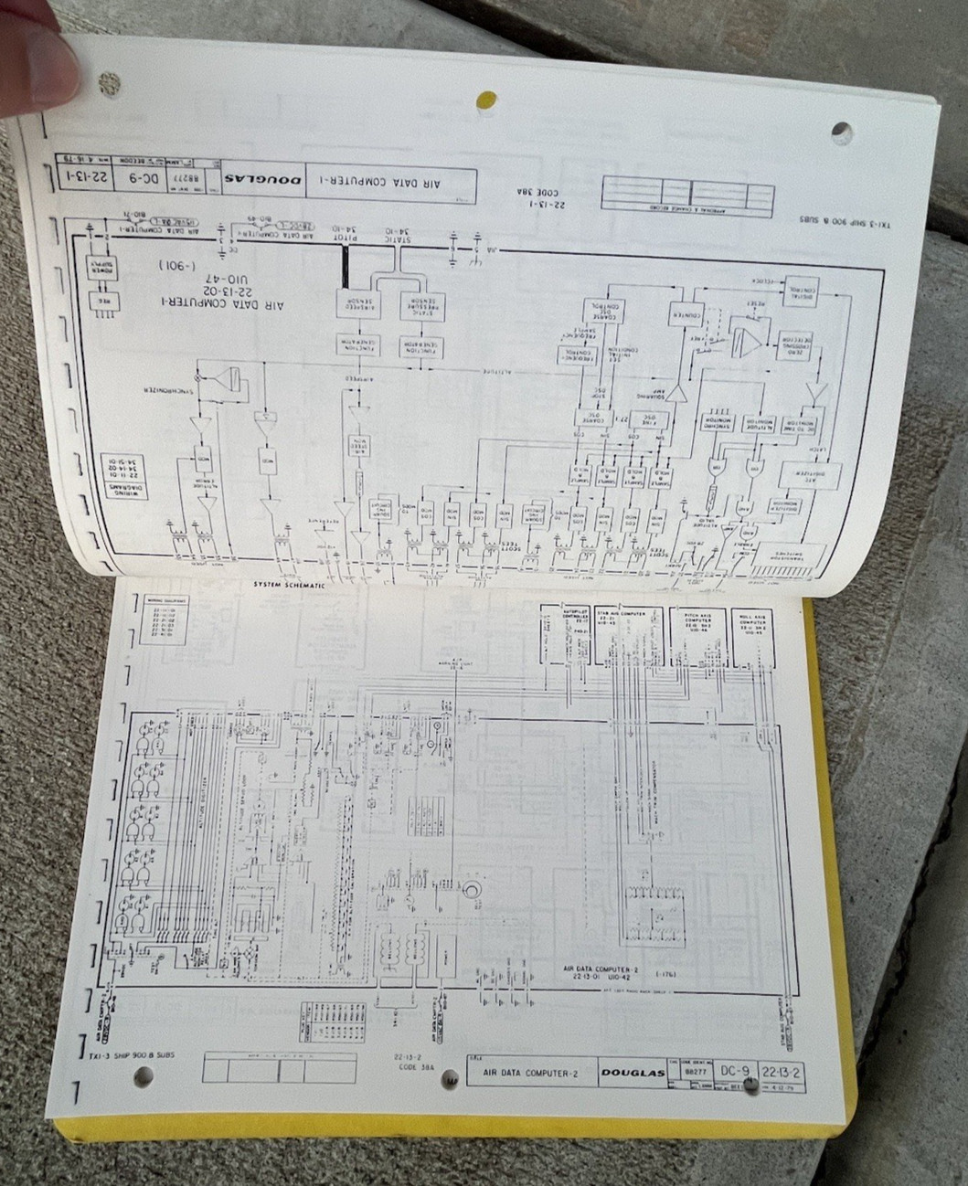Mcdonell Douglas DC-9 Series 30 System Schematics Manual Older Copy