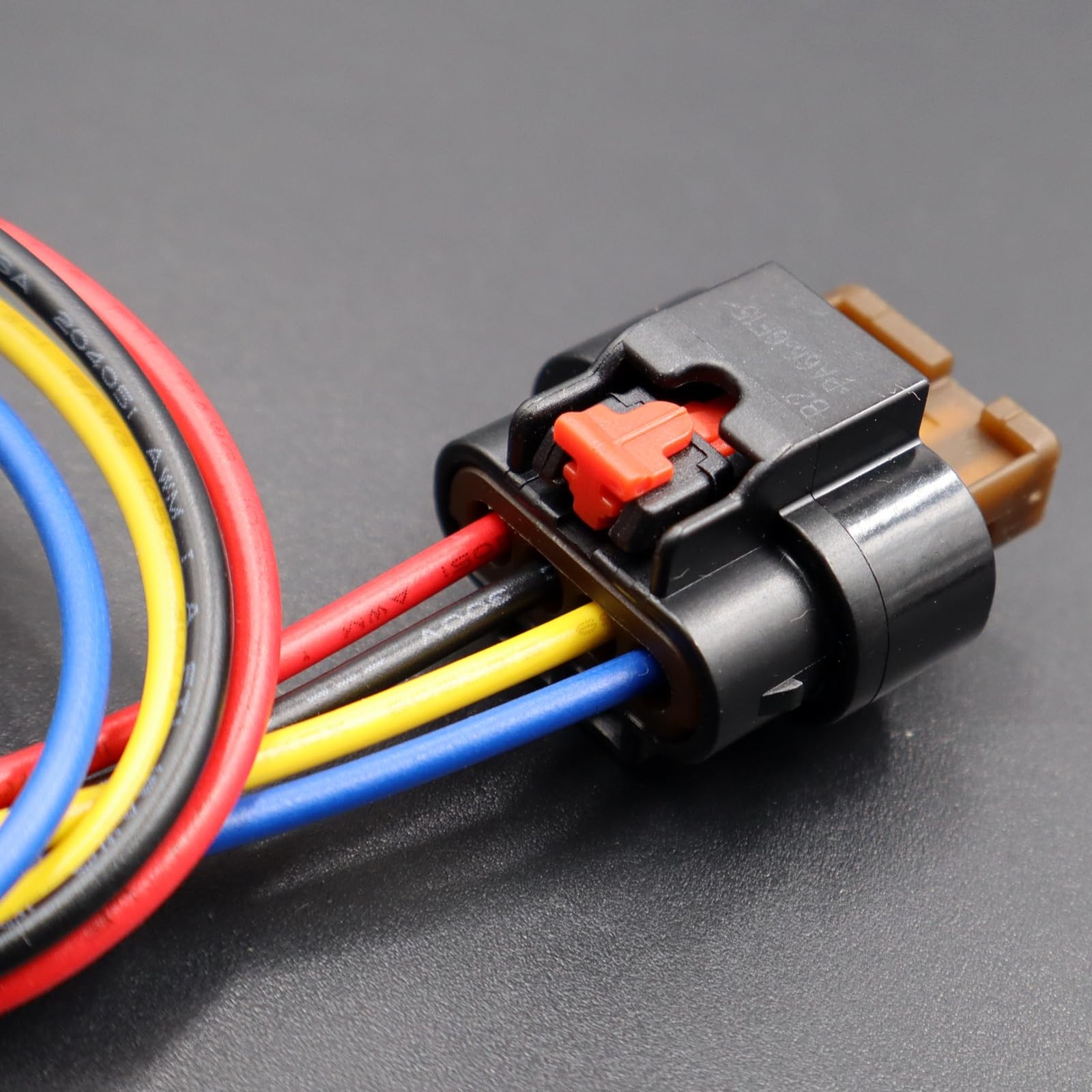 4Way Radiator Shutter Actuator Connector Harness Compatible with Cadillac ATS...