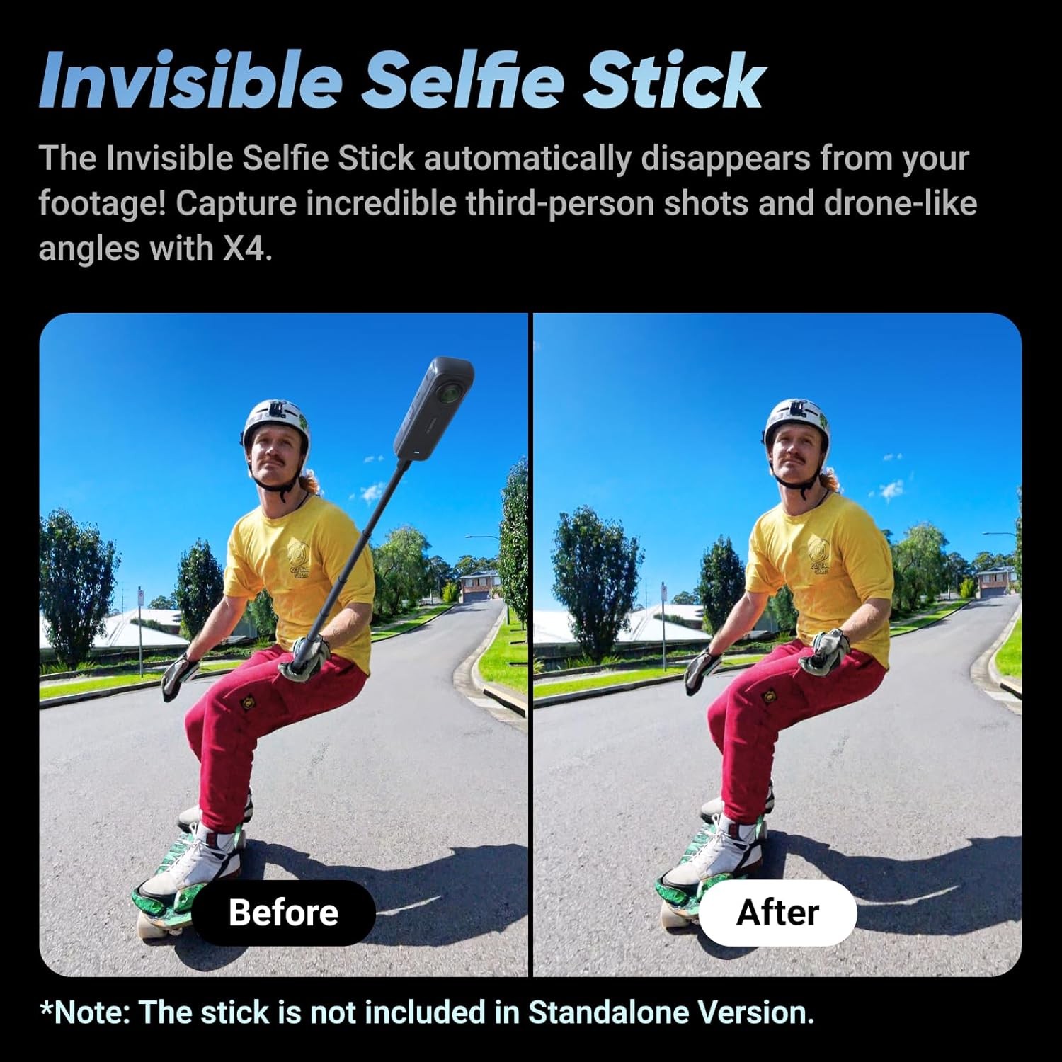 Insta360 X4 8K Waterproof 360 Action Camera 4K Wide Angle Video