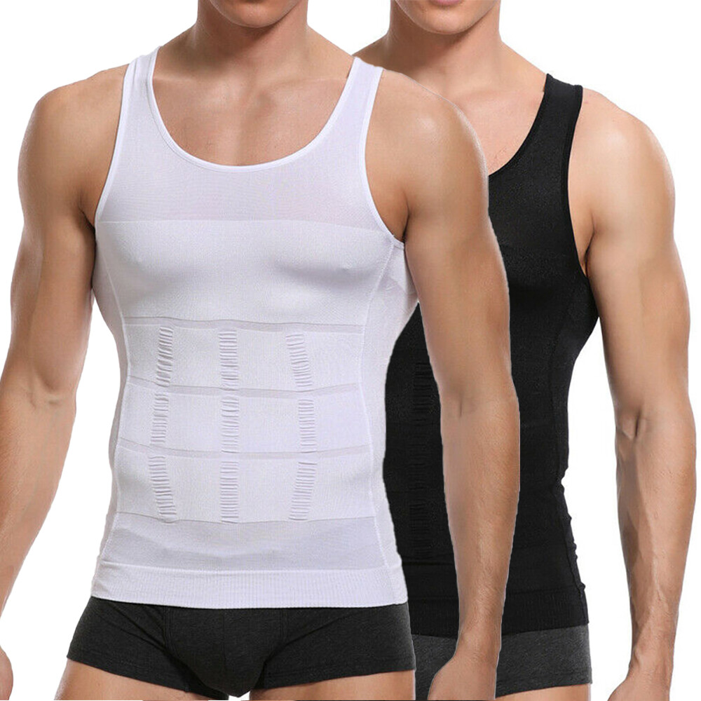 FAJAS PARA HOMBRES FAJA REDUCTORA DE HOMBRE MEN BODY SHAPER ABDOMEN CONTROL TANK