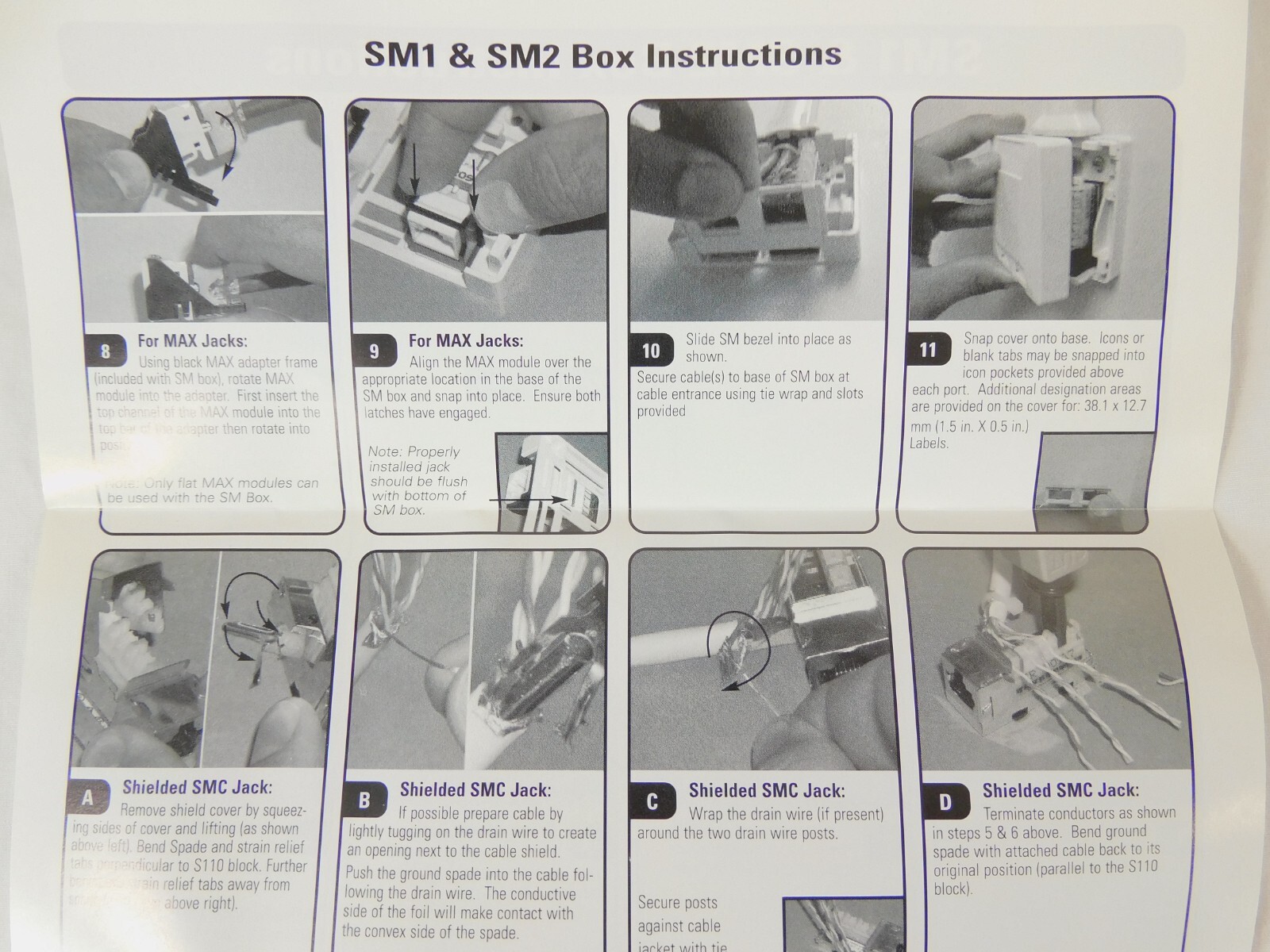 MX-SM2-02 Siemon Surface Mount Box MX-SM Fit - NEW