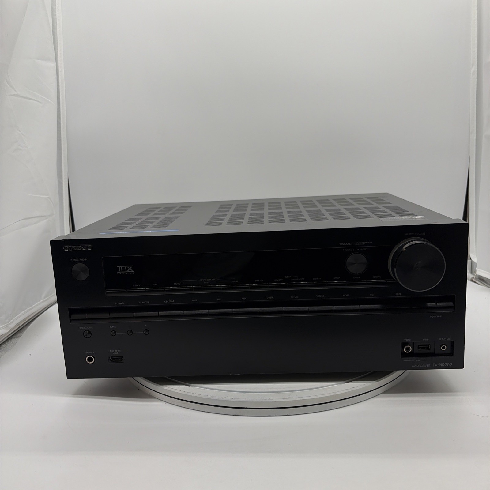 Parts/Repair Onkyo TX-NR709 7.2 Channel Network THX HDMI A/V Receiver No Sound