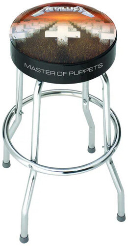 Metallica - Rocksax - Metallica - Master of Puppets Logo - Bar Stool With Swivel