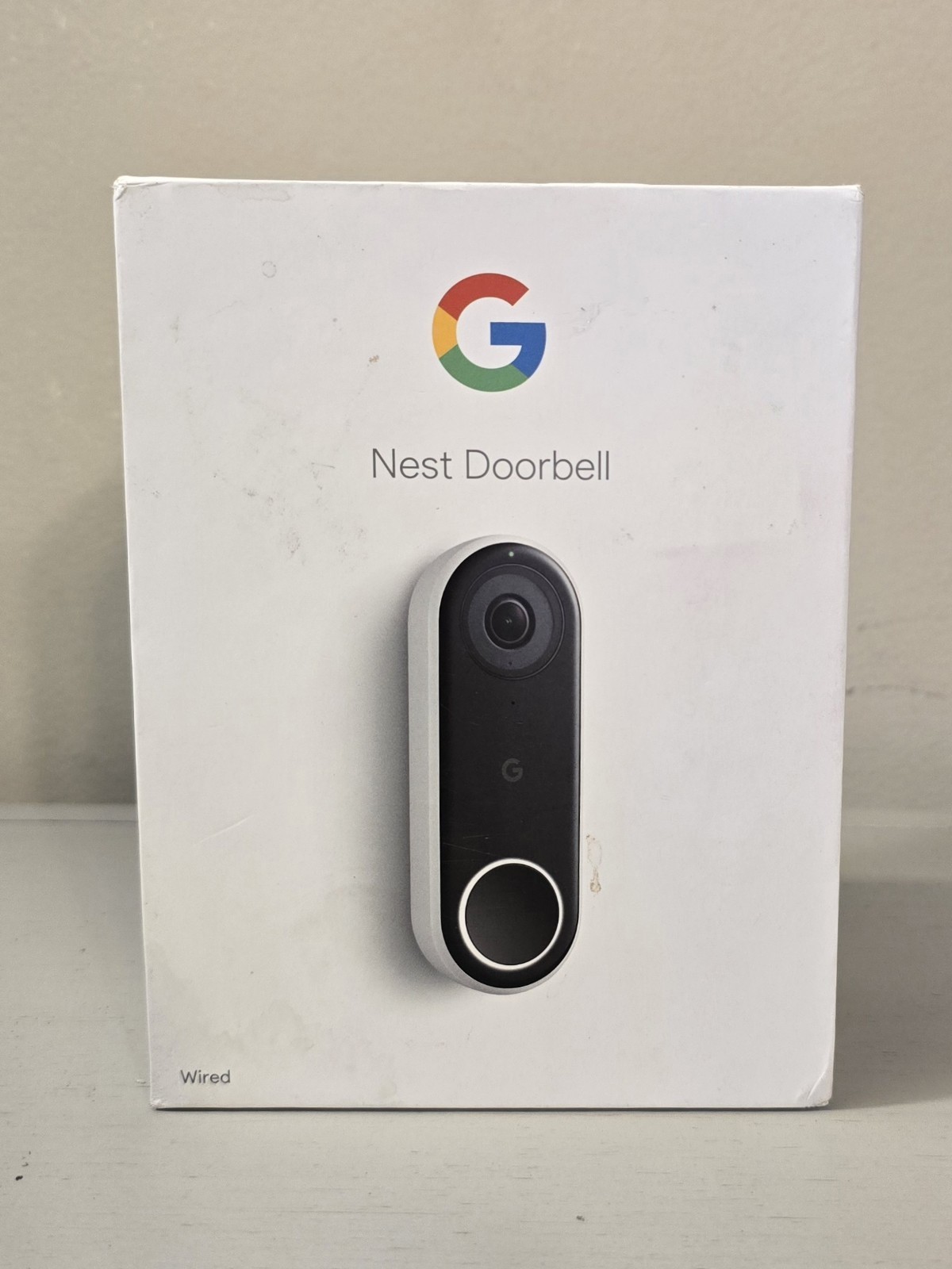 Google Nest Video Doorbell Wired A0077 **New** ( Open Box )