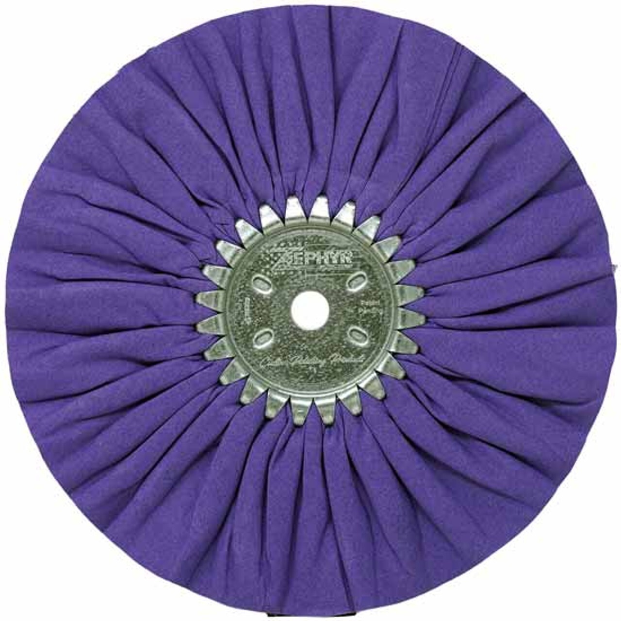 10 Inch Purple-Lea Airway Cotton Mill Treat Standard Buffing Wheel