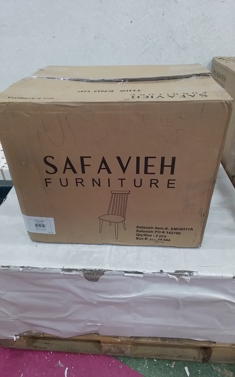 Safavieh BURRIS SIDE CHAIR, Reduced Price 2172738445 AMH8511A